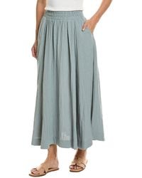 Femme Society - Linen-Blend Skirt - Lyst