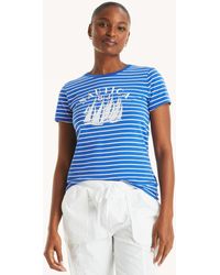 Nautica - Sailing Club Graphic T-Shirt - Lyst