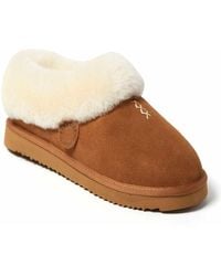 Dearfoams - Fireside By Adelaide Genuine Shearling Clog Slipper - Lyst