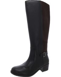 Easy Spirit - Chaza Wide Calf Leather Knee-high Boots - Lyst