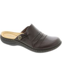 Clarks - Laurieann Bay Leather Slip-on Loafers - Lyst
