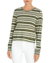 Three Dots - Crew Neck Long Sleeves Top - Lyst