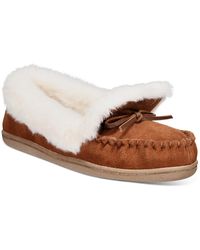 Charter Club - Dorenda Suede Cozy Moccasin Slippers - Lyst