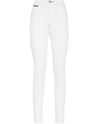 Philipp Plein - Denim Super High Waist Jegging - Lyst