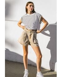 TRUEDAMES - Better Days Ahead Twill Shorts - Lyst