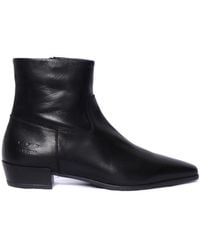 COPENHAGEN - Pointed Toe Ankle Boots - Lyst