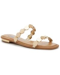 Steve Madden - Karlie Sandals Square Toe Slip On Slide Zap2223 - Lyst