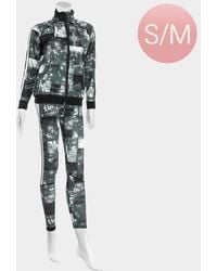 TRUEDAMES - Side Double Stripe Detail Track Jacket Pants Set - Lyst