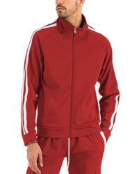 TRUEDAMES - Two Stripe Track Jacket - Lyst