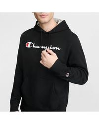 Champion - Super Fleece Hoodie With Face Mask - Lyst