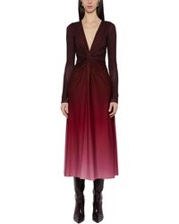 Prabal Gurung - Twist Front Long Sleeve Dress - Lyst