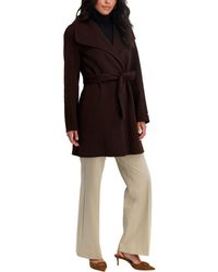 Tahari - Ella Medium Wool-Blend Coat - Lyst