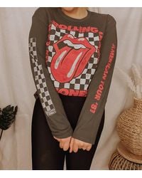 Daydreamer - Rolling Stones American Tour Long Sleeve Crew Sweatshirt - Lyst
