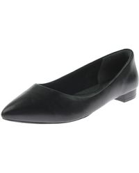 Rockport - Adelyn Leather Pointed Toe Ballet Flats - Lyst