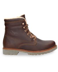 Panama Jack - P03 Aviator C23 Chestnut Waterproof Leather Ankle Boots - Lyst