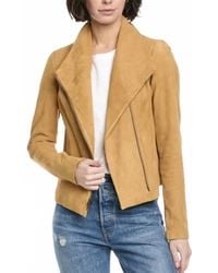 Vince - Suede Scuba Jacket - Lyst