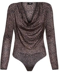 AFRM - Levi Cowl Bodysuit - Lyst