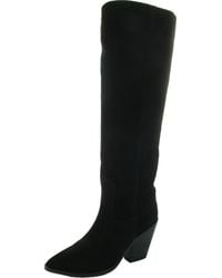 Blondo - Wrangle Suede Stacked Heel Knee-High Boots - Lyst