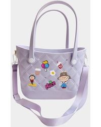 Fashnzfab - Trendy Silicone Personalized Charm Handbag Crossbody Bag - Lyst