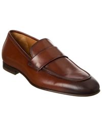 Antonio Maurizi - Leather Penny Loafer - Lyst