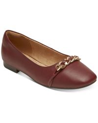 Rockport - Zoie Chain Ballet Faux Leather Dressy Moccasins - Lyst