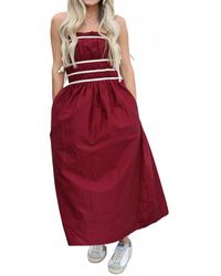 SOFIA The Label - Sadie Midi Dress - Lyst
