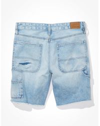 American Eagle Outfitters - Ae Dreamy Drape Denim Low-rise baggy Short - Lyst