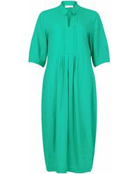 Noen - Short Sleeve Midi Dress - Lyst