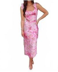 Bailey Rose - Floral Maxi Dress - Lyst