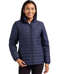 Clique - Elevation Eco Full Zip Puffer Jacket - Lyst
