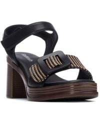 Xti - Refresh Collection Block Heel Sandals - Lyst