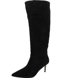 Veronica Beard - Lexington Suede Pointed Toe Knee-high Boots - Lyst