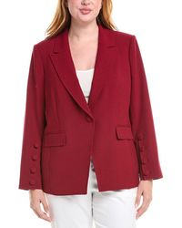 Tahari - Plus Blazer - Lyst