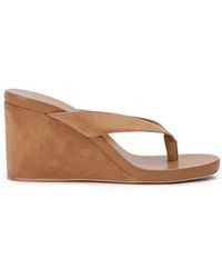 Tony Bianco - Avanti Suede Wedge Thong Sandals - Lyst