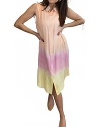 Charlie b - Button Up Dress - Lyst