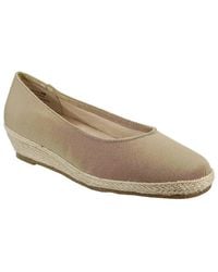 David Tate - Chill Chill- W Taupe Slip-On Espadrille Shoes Htat161 - Lyst