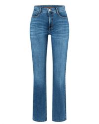 Mac Jeans - Ladies Slim Fit Boot Cut Fringe Jeans - Lyst