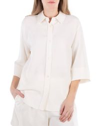 Anine Bing - Ladies Ivory Mary Buttoned Down Shirt - Lyst