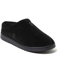 Dearfoams - Dean Genuine Suede Clog House Shoe Slipper - Lyst