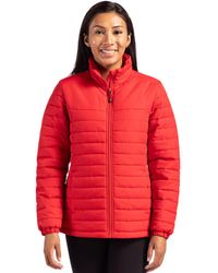 Clique - Elevation Eco Full Zip Puffer Jacket - Lyst