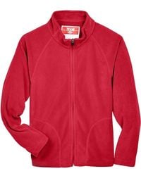 Team 365 - Youth Campus Microfleece Jacket - Lyst