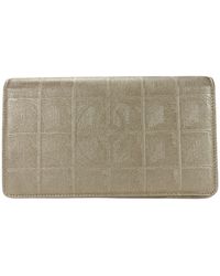 Chanel - Coco Mark Synthetic Wallet (pre-owned) - Lyst