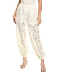 7021 - Embroidered Lace Pant - Lyst