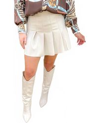 SOFIA The Label - Iconic Pleated Skirt - Lyst