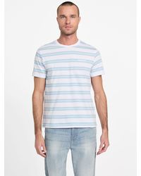 Guess - Eco Zack Striped Tee - Lyst