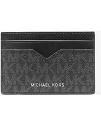 Michael Kors - Hudson Logo Card Case - Lyst