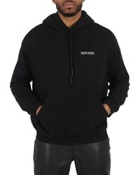Marcelo Burlon - County Of Milan Cross-Motif Hoodie - Lyst