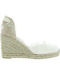 Castañer - Carina Wedges Lace-Up Espadrille Heels - Lyst