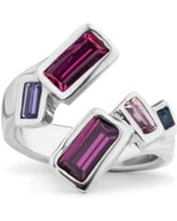 Uno De 50 - Crystal Ring - Lyst
