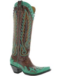 Old Gringo - Nevada Heavier Brass Western Boot - Lyst
